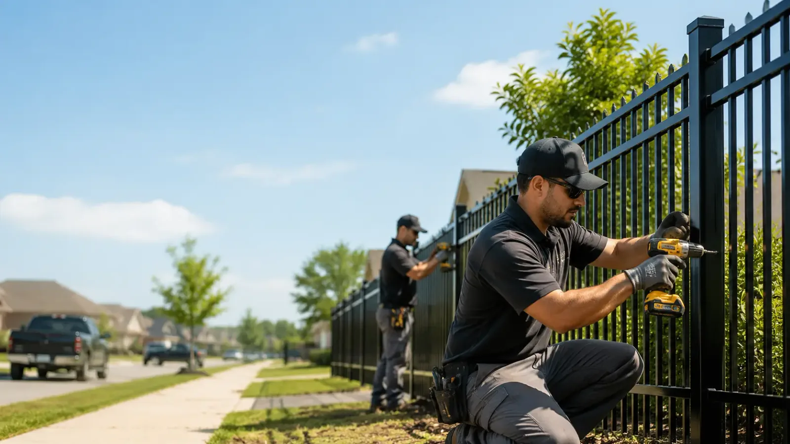 Metal Fence Installation in Louisburg, KS